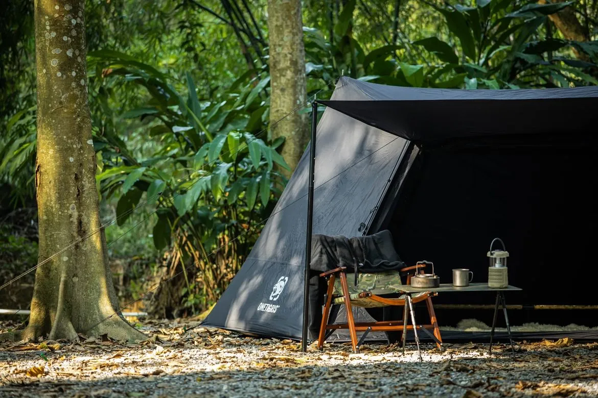 美國 OneTigris CE-BHS11 BlackTigris Series Nebula Tent (40D Silnylon Version)2人雙峰營