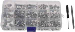 150pcs Mixed Shape Spikes and Studs Silver Color Screw Back Bullet Cone Studs and Spikes Rivet Kit with Install Tools for Leather Craft Clothing Shoes Belts Bags Dog Collars DIY Accessories