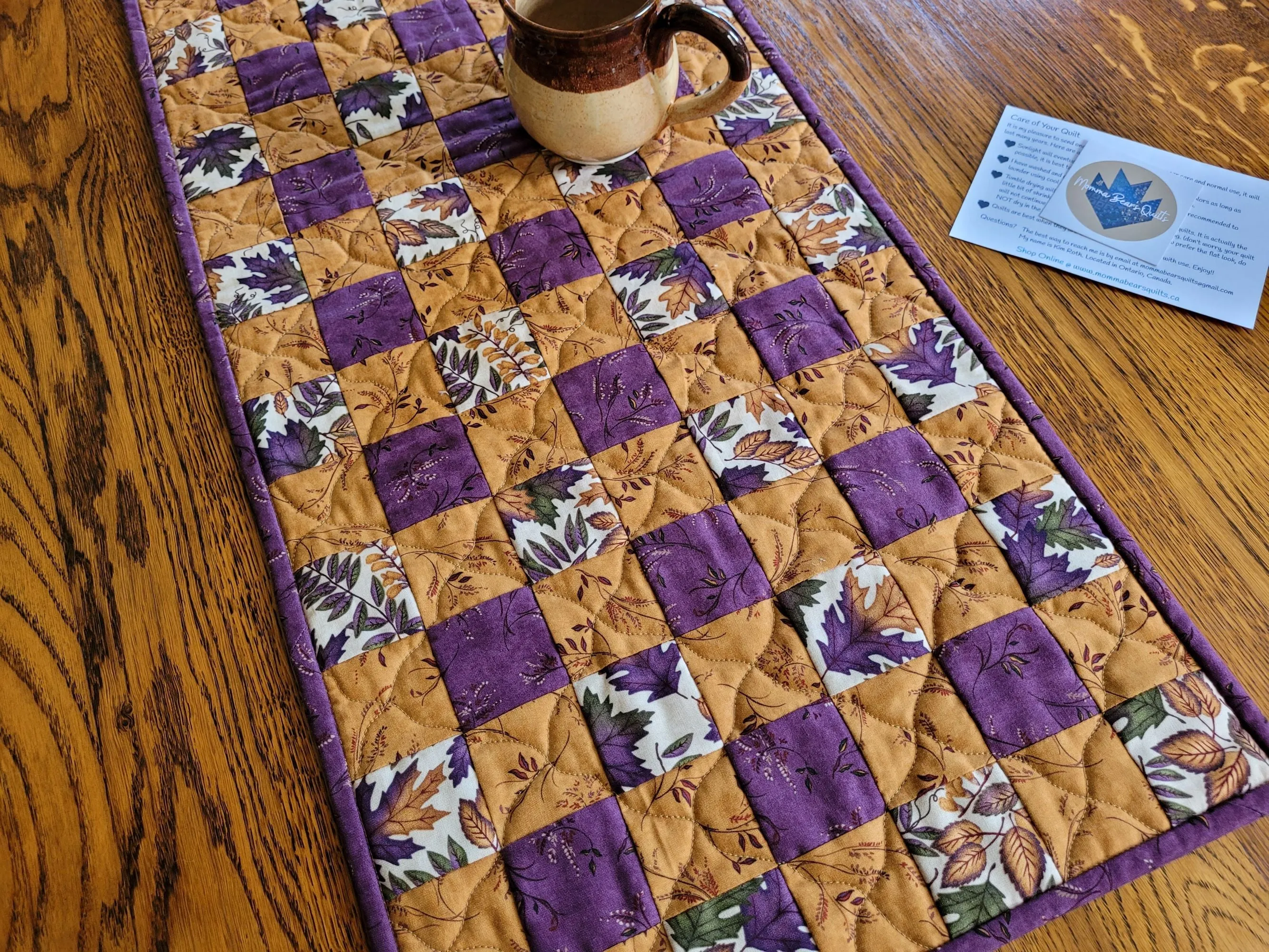 Autumn Table Runner Quilt