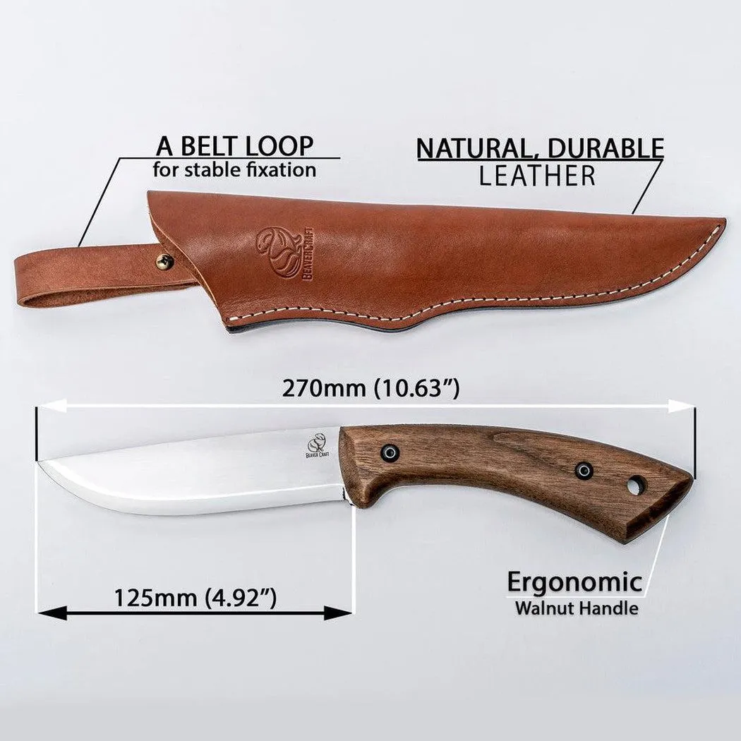 Beavercraft BSH1 Bushcraft Knife