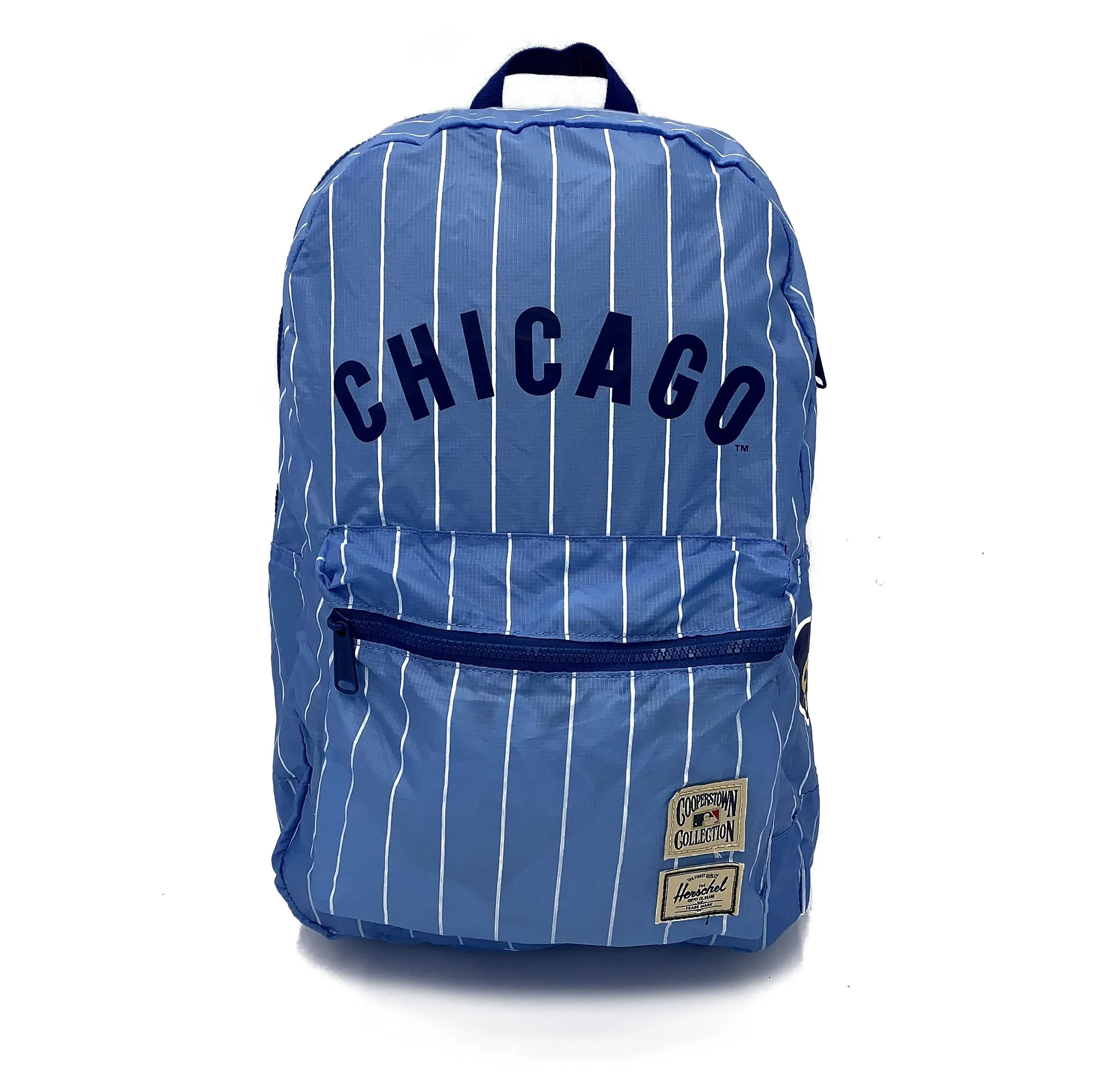CHICAGO CUBS HERSCHEL PINSTRIPE PACKABLE DAYPACK