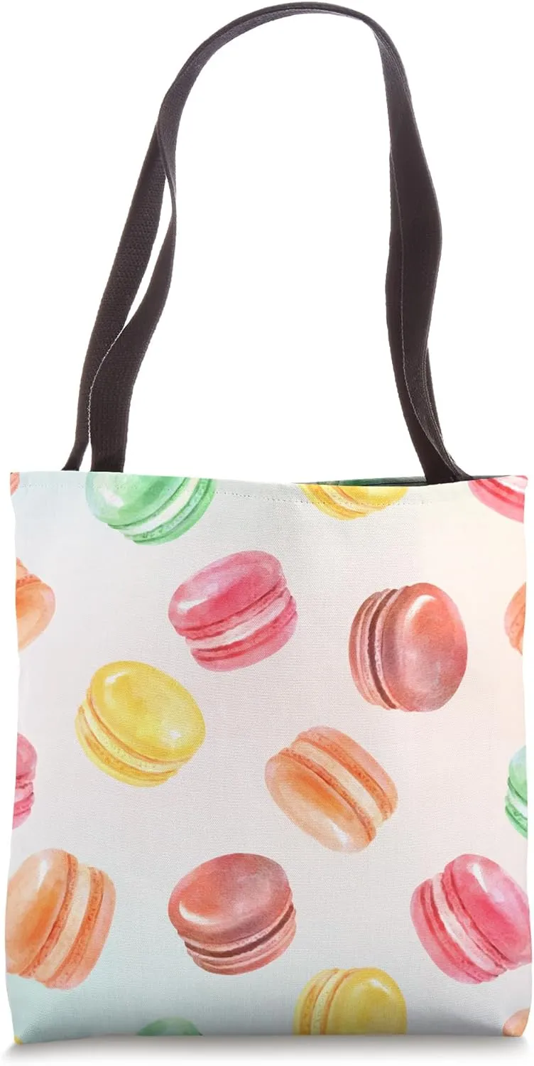 Colorful Macarons Tote Bag