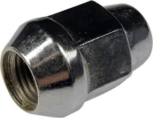 Dorman 611-186 Wheel Nut M14-1.50 Acorn - Bulge Seat - 13/16 in. Hex, 1.39 in. Length Compatible with Select Models, 10 Pack