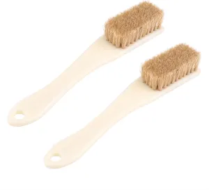 NUEAYMS 2pcs Firm Bouldering Chalk Brush Rock Climbing and Bouldering Brush Bristles Cleaning Tool for Climbing Bouldering Outdoor Boulder Cleaning Brush Climbing Accessory Brush