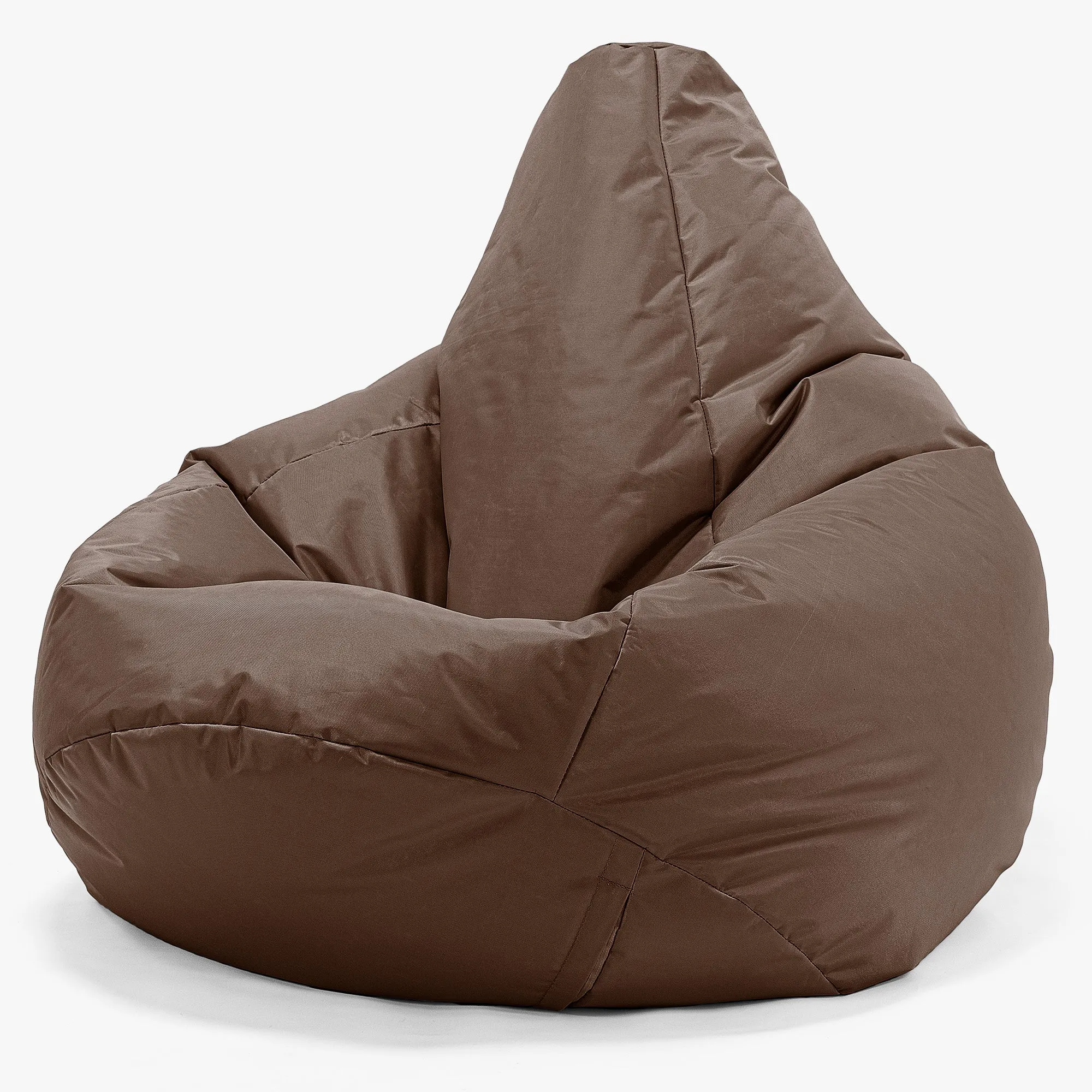 Outdoor Highback Bean Bag Chair - SmartCanvas™ Brown