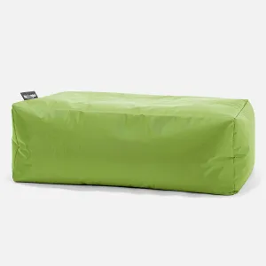 Outdoor Large Footstool - SmartCanvas™ Lime Green