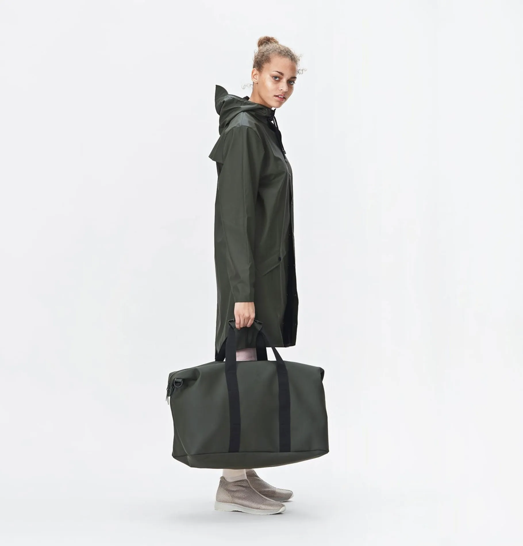 RAINS Weekend Bag - Green